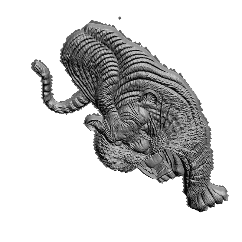 картинка Тигр F1-085 3D-STL.COM