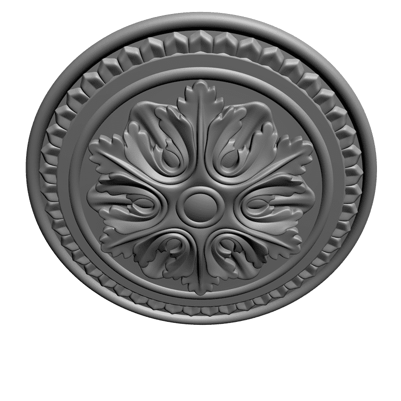 картинка Розетка резная D16-098 3D-STL.COM