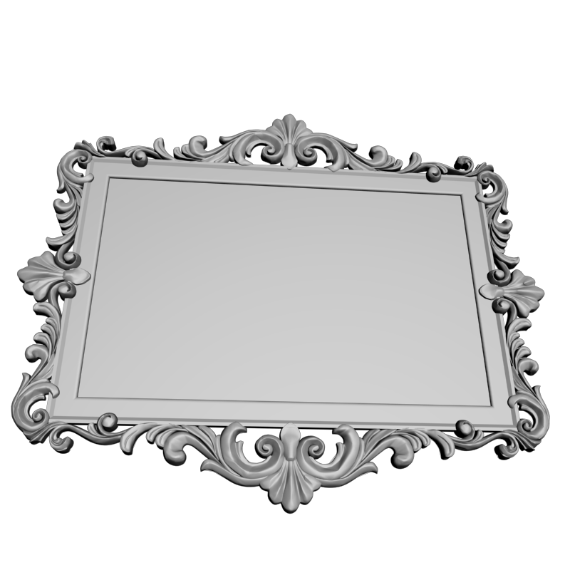 картинка Рама резная D14-502 3D-STL.COM