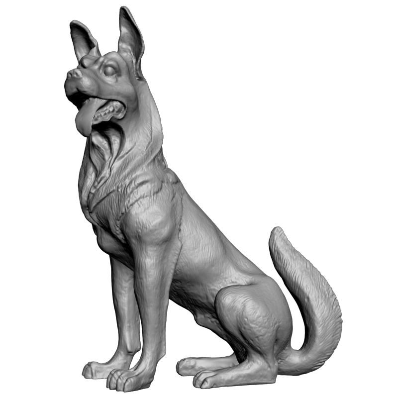 картинка Собака-Волкодав F1-179 3D-STL.COM