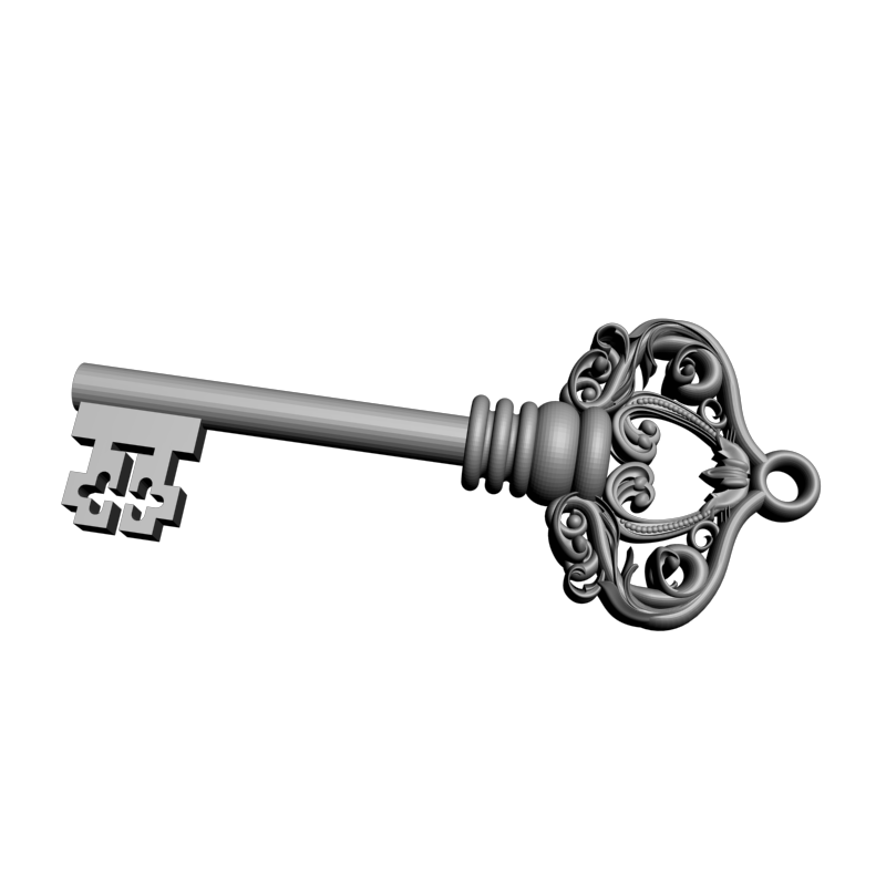 картинка Золотой ключик RY6-067 3D-STL.COM