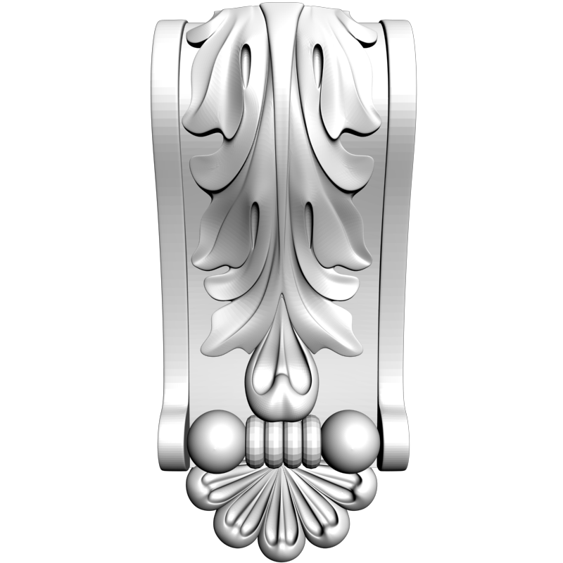 картинка Кронштейн резной D9-179 3D-STL.COM