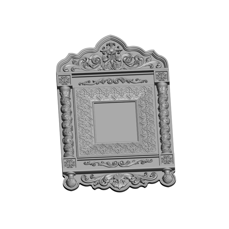 картинка Рама резная D14-505 3D-STL.COM