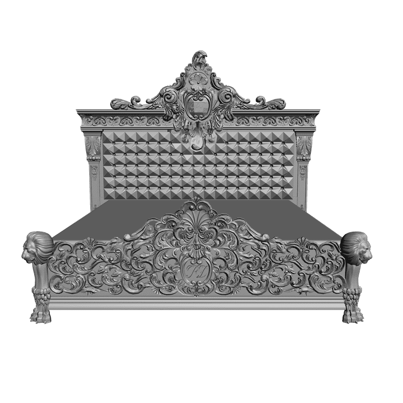 картинка Кровать M4-070 3D-STL.COM