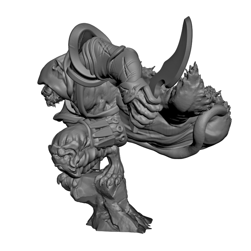 картинка Tabaxi Нищеброд PI1-456 3D-STL.COM