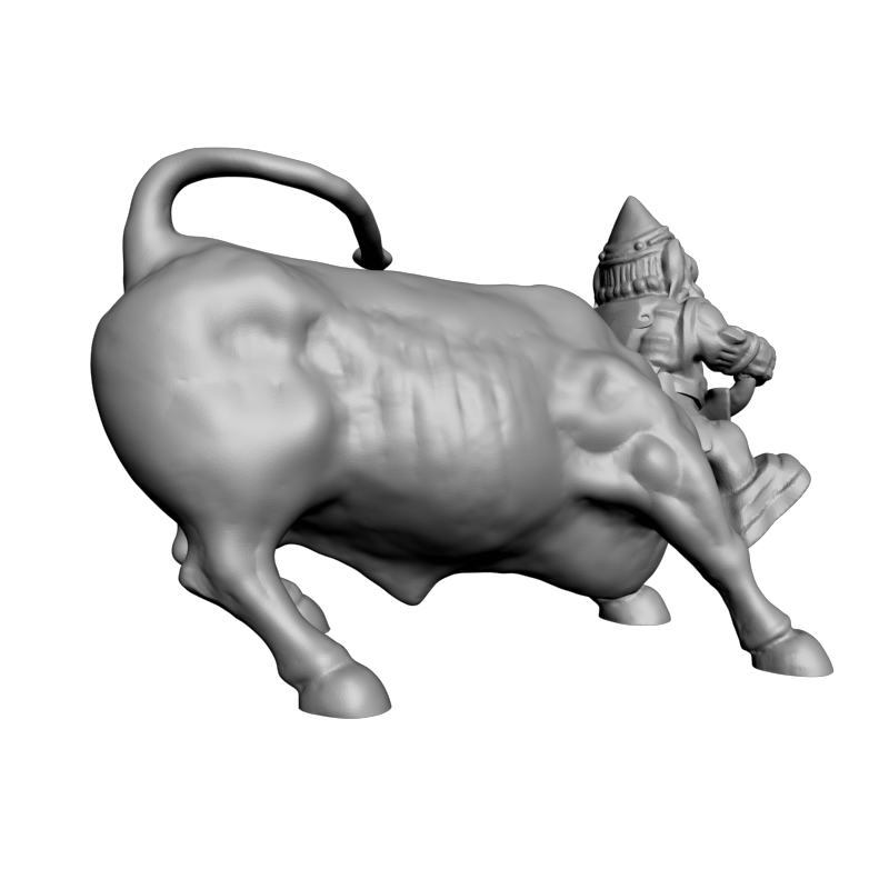 картинка Взять быка за рога PI1-543 3D-STL.COM