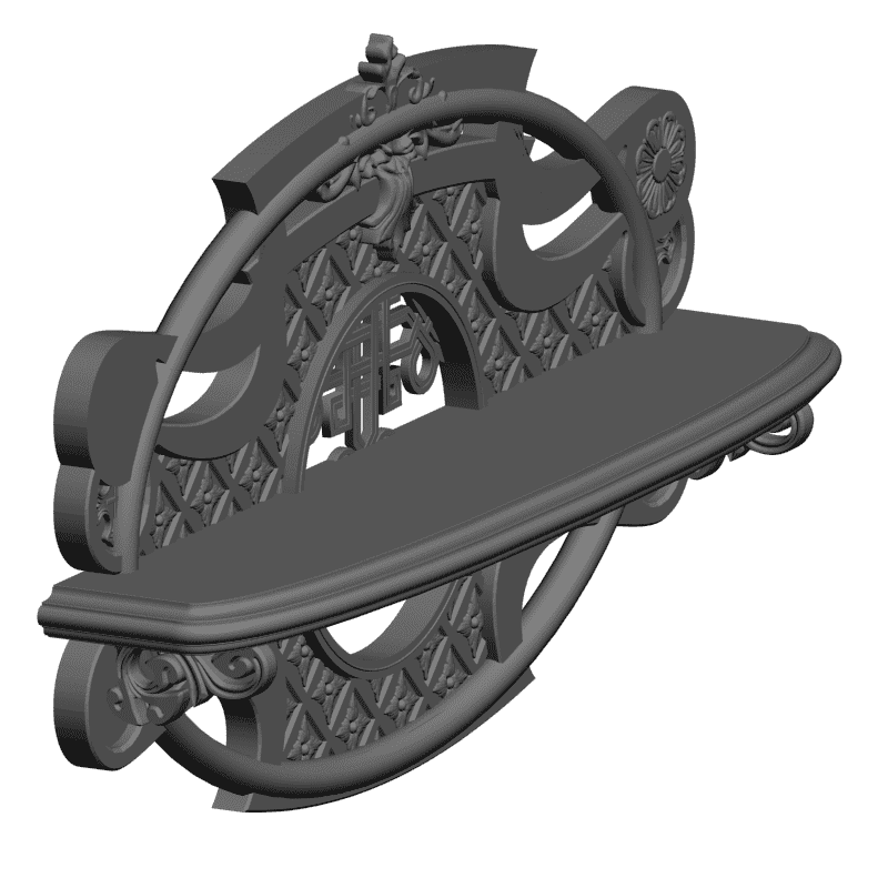 картинка Полка M13-024 3D-STL.COM