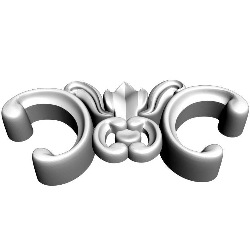 картинка Накладка резная D10-285 3D-STL.COM
