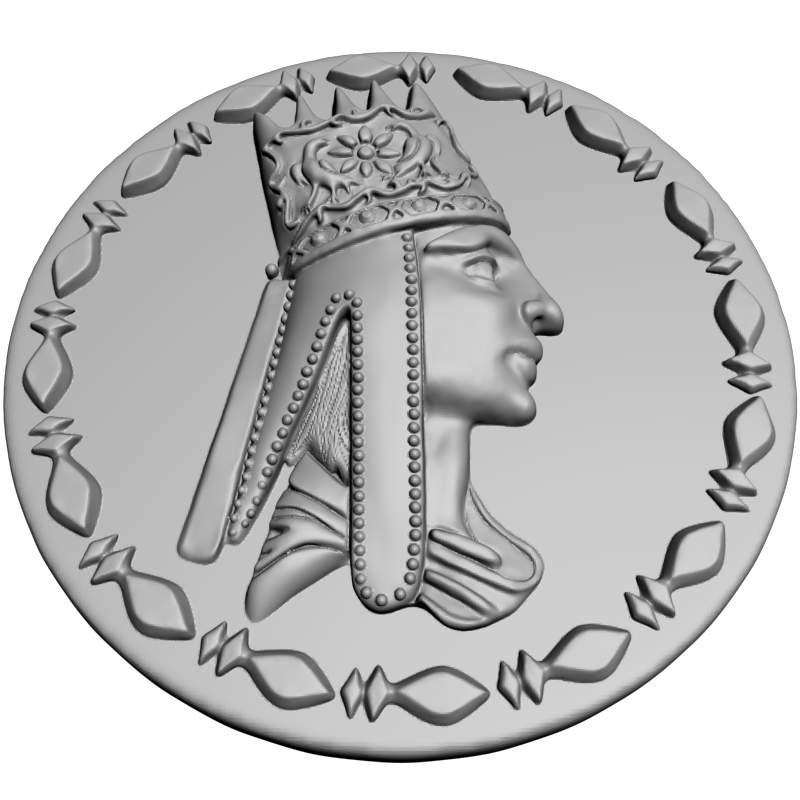 картинка В короне L1-096 3D-STL.COM