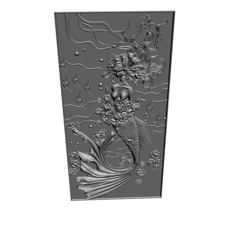 картинка Русалка PI2-060 3D-STL.COM