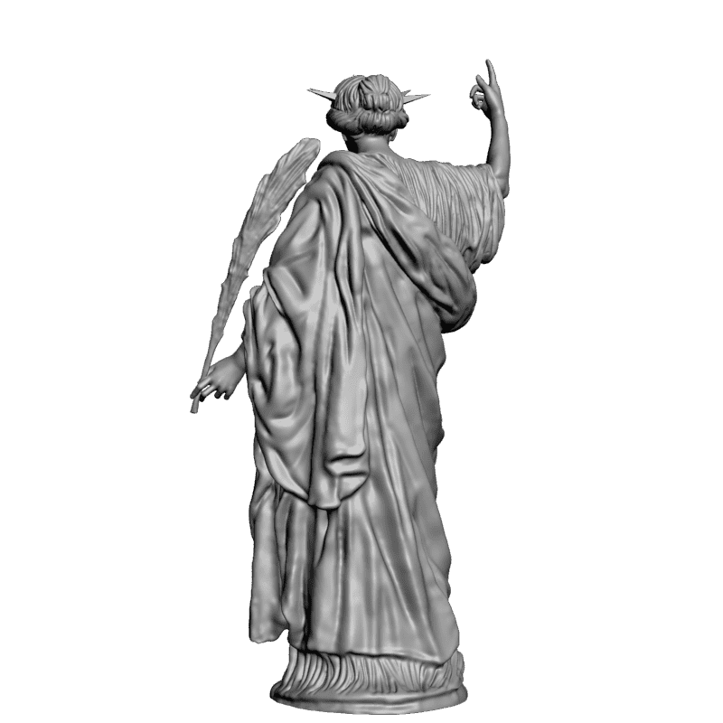 картинка Статуя Свободы L3-160 3D-STL.COM