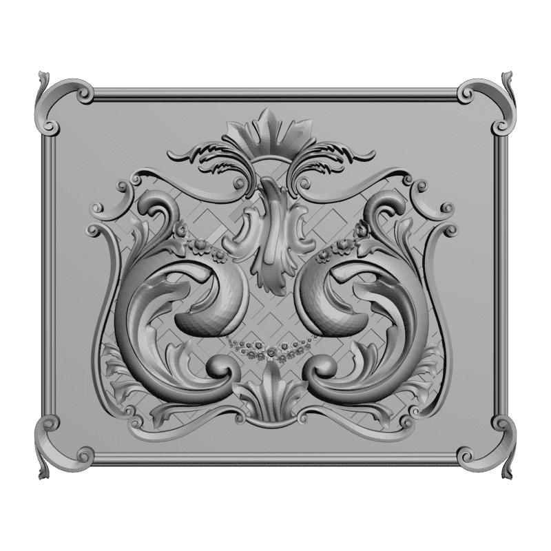 картинка Панель резная D11-122 3D-STL.COM