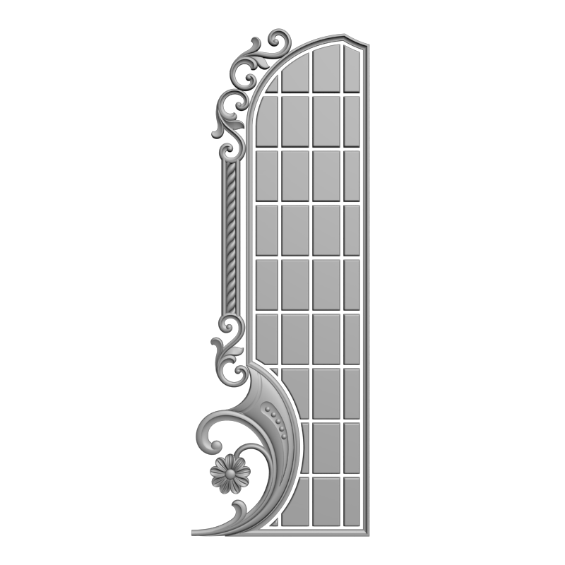картинка Накладка на двери H3-129 3D-STL.COM