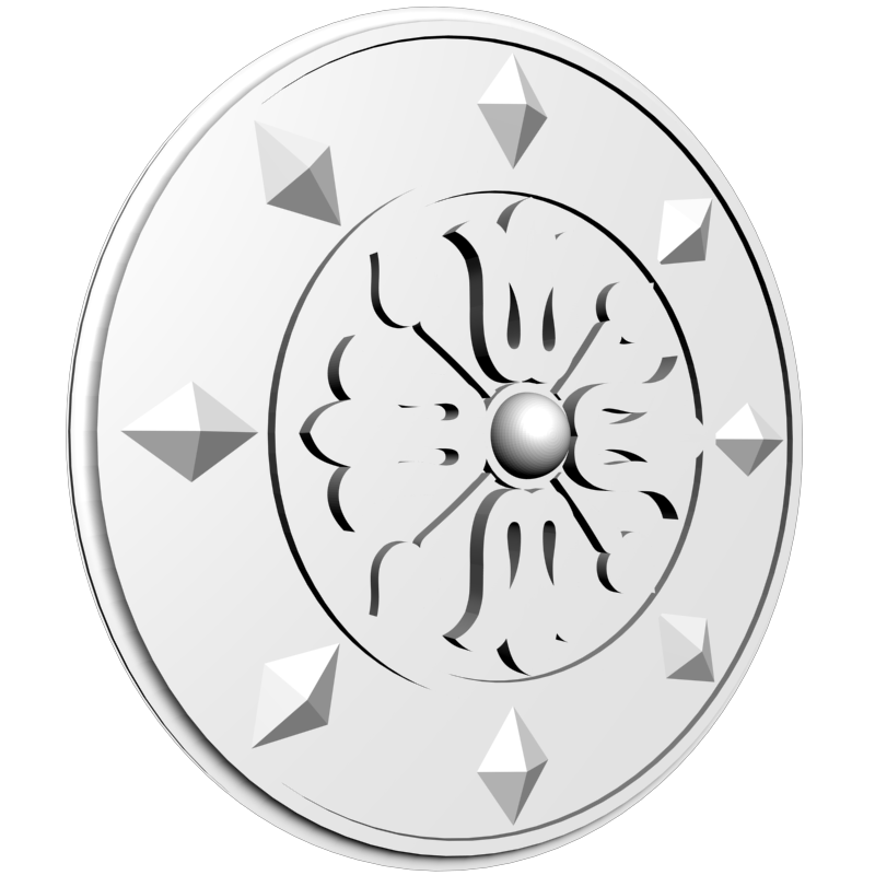 картинка Розетка резная D16-322 3D-STL.COM