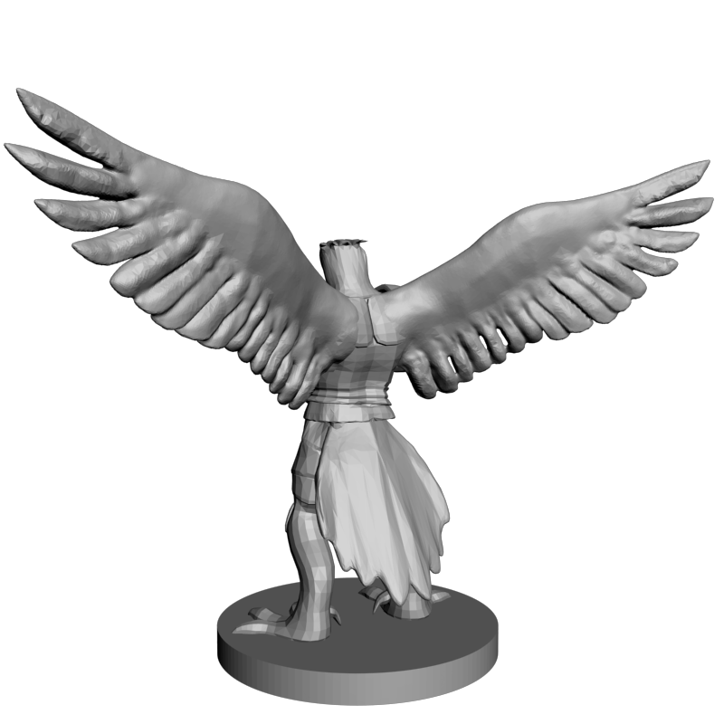 картинка Птица Ааракокра V9-152 3D-STL.COM
