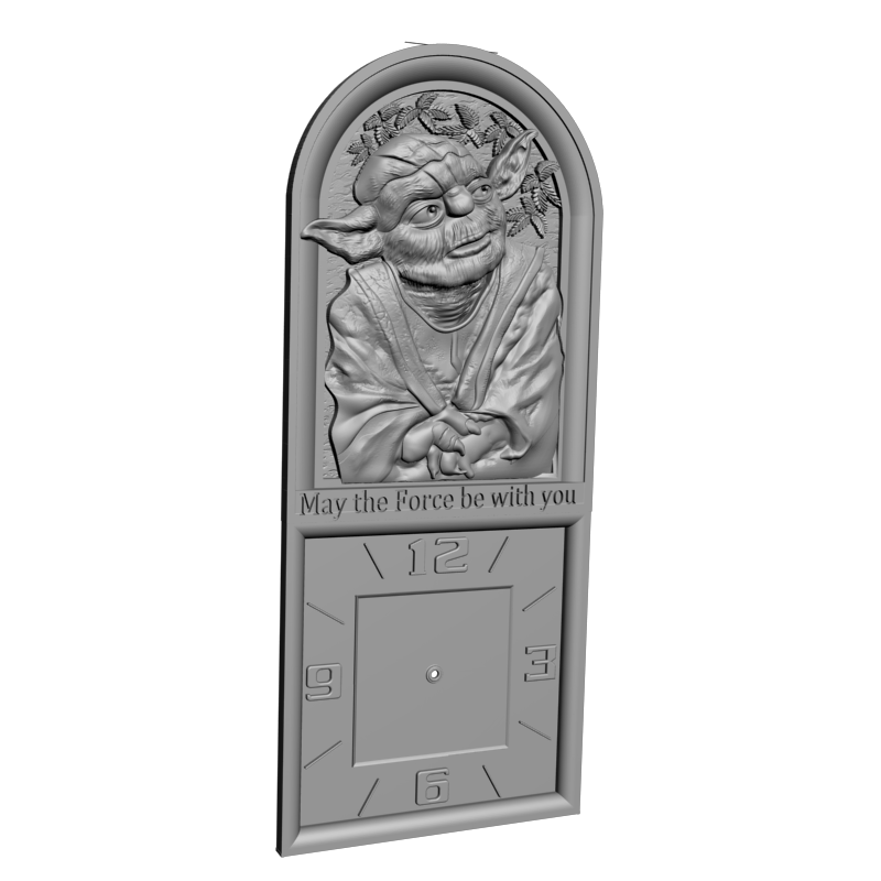 картинка Часы JODA P3-128 3D-STL.COM