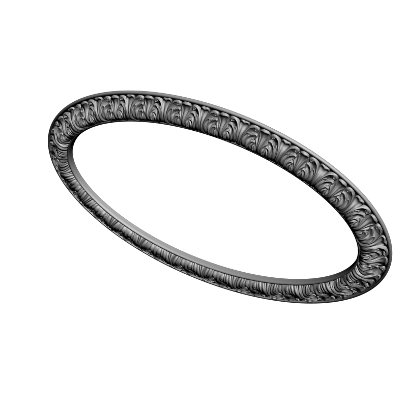 картинка Рамка резная D14-589 3D-STL.COM