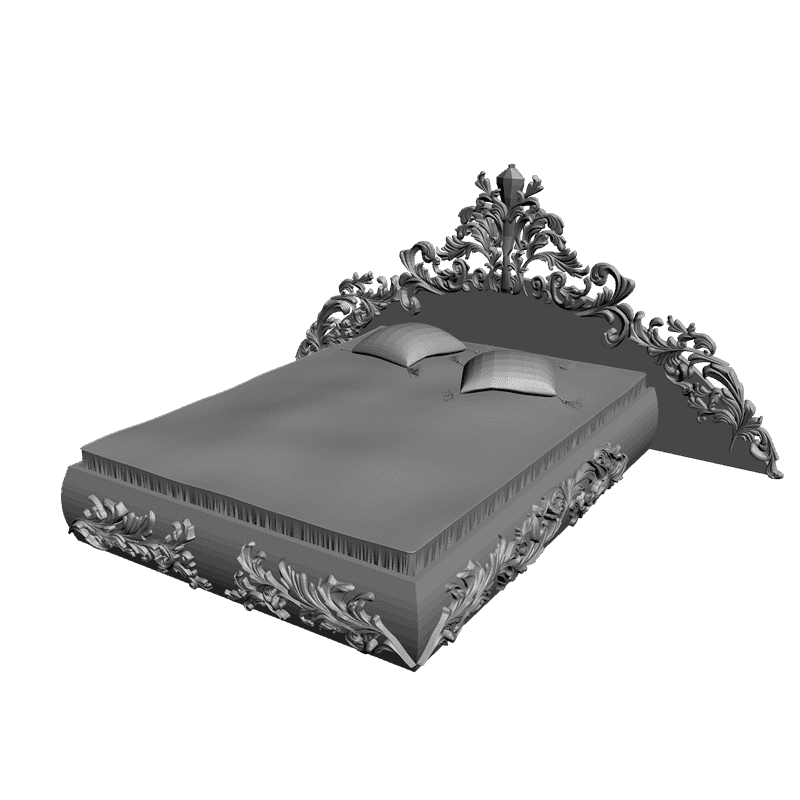 картинка Кровать M4-032 3D-STL.COM