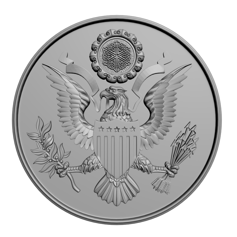 картинка Орёл RY6-075 3D-STL.COM