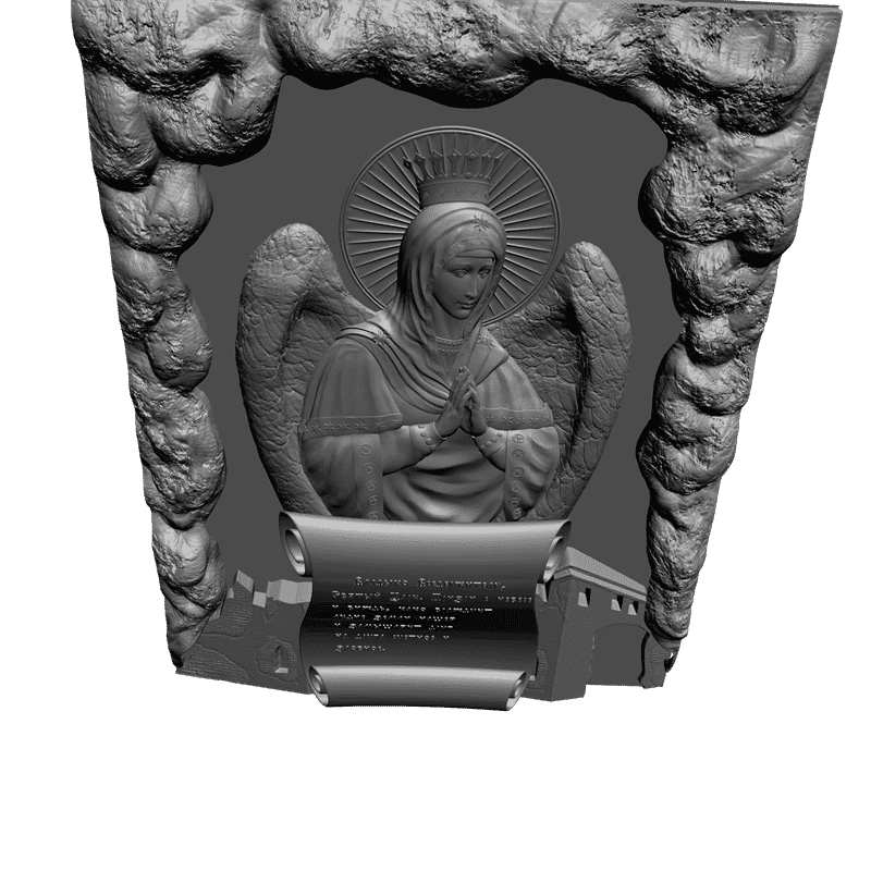 картинка Молитва V3-089 3D-STL.COM