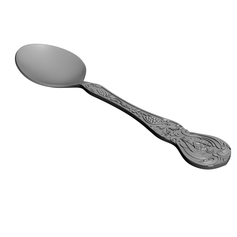 картинка Ложка H5-113 3D-STL.COM