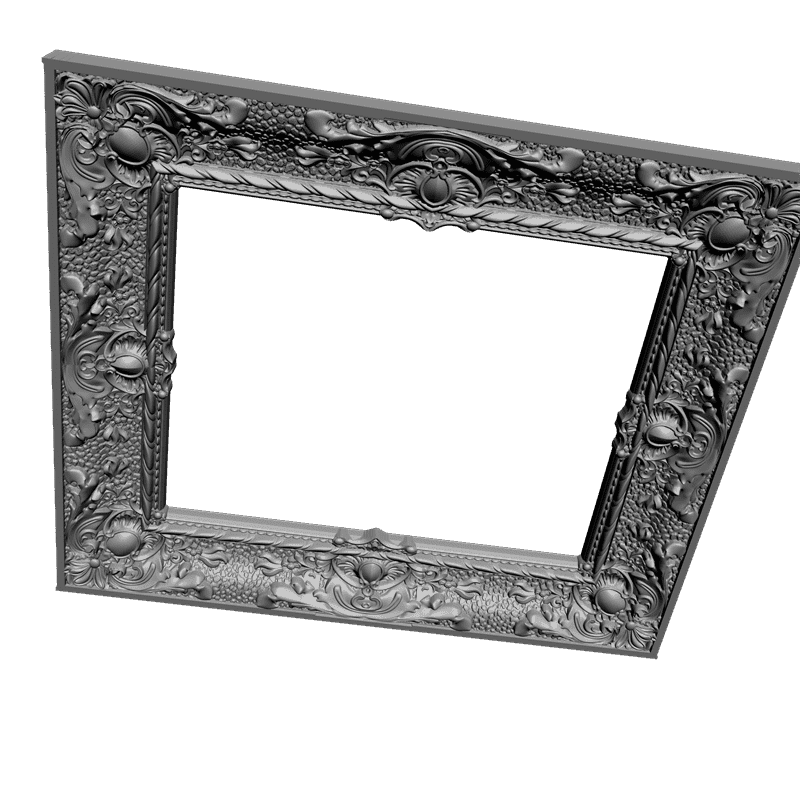 картинка Рама резная для картины D14-180 3D-STL.COM