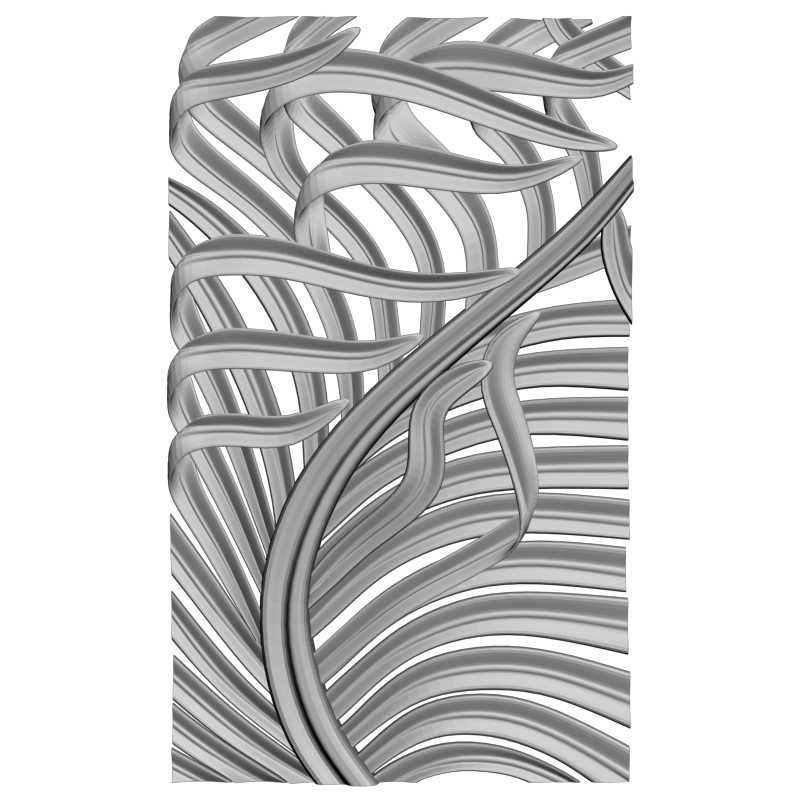 картинка Листья F4-095 3D-STL.COM