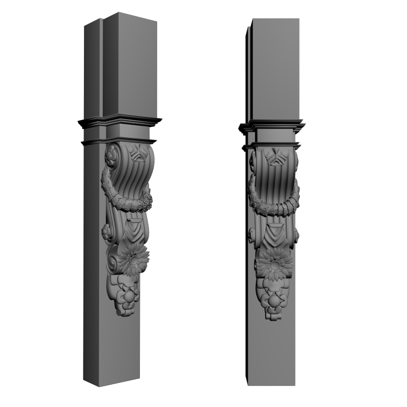 картинка Консоль D6-059 3D-STL.COM