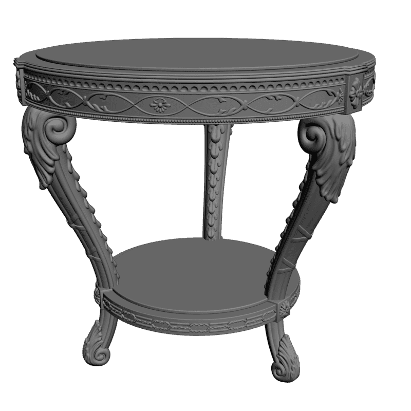 картинка Стол круглый M8-071 3D-STL.COM