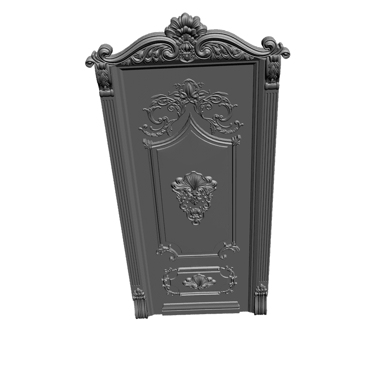 картинка Дверь резная H3-032 3D-STL.COM