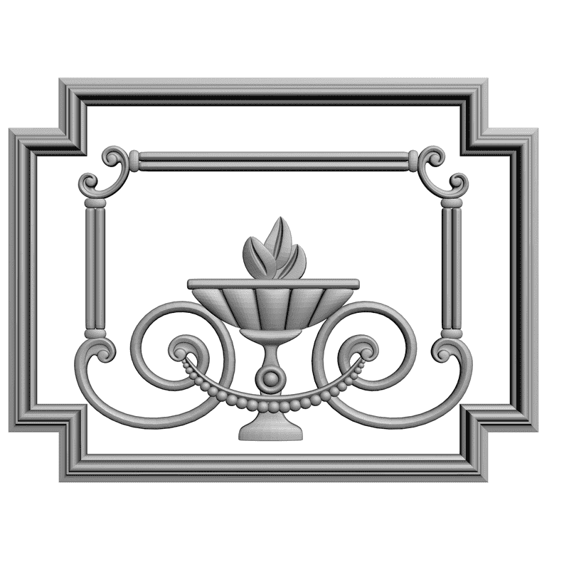 картинка Панель резная D11-003 3D-STL.COM