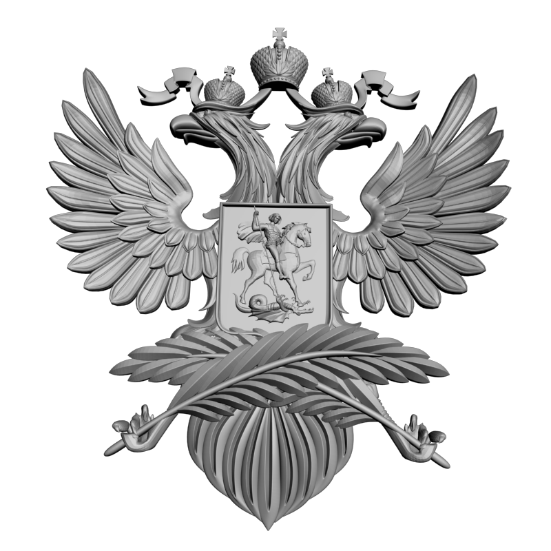 картинка Герб RG1-145 3D-STL.COM