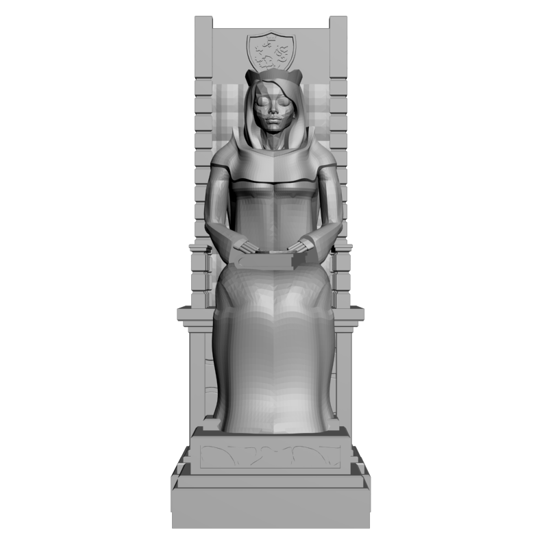 картинка Шахматная фигура PI3-124 3D-STL.COM