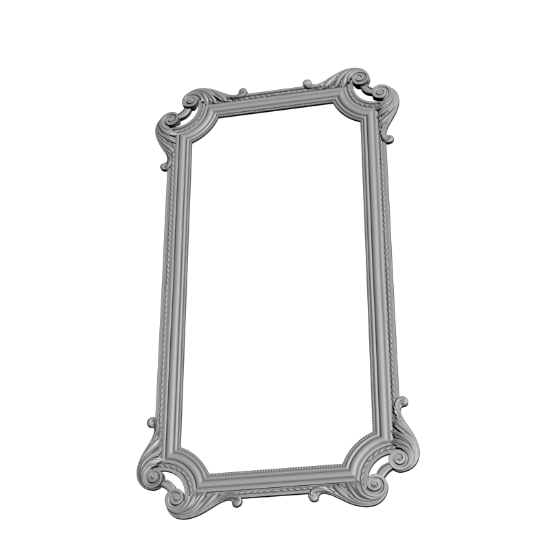 картинка Рамка резная D14-590 3D-STL.COM