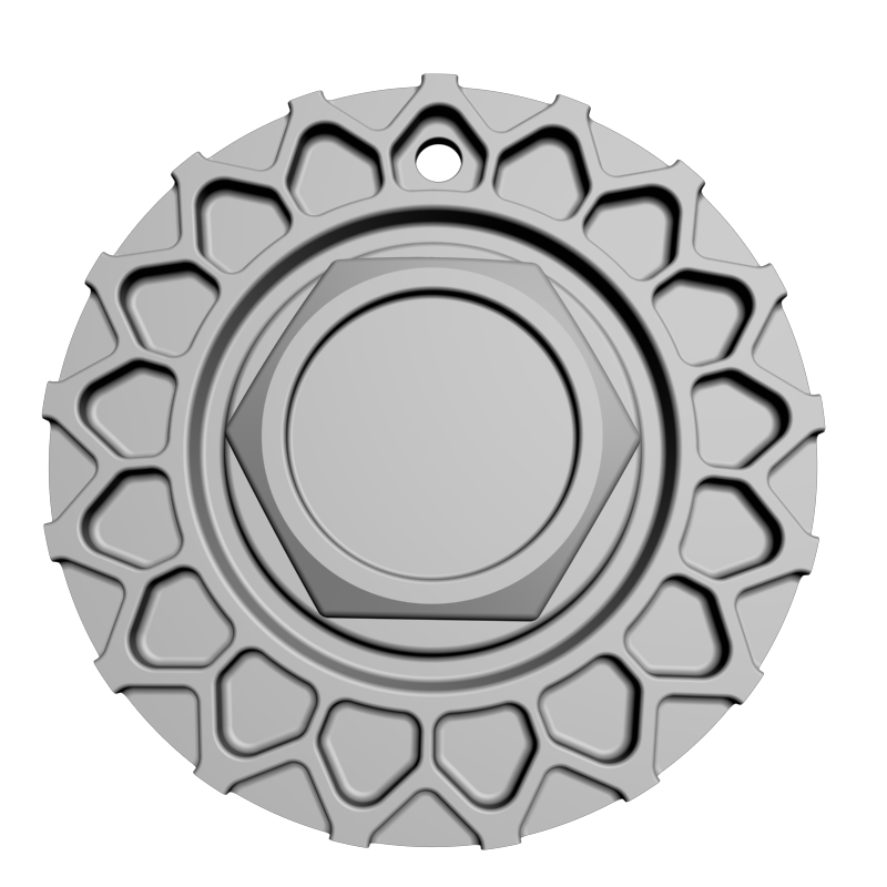 картинка Накладка декоративная D10-426 3D-STL.COM