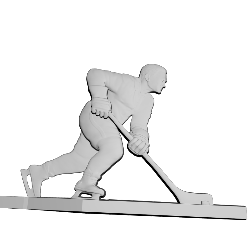 картинка Хоккеист L1-126 3D-STL.COM
