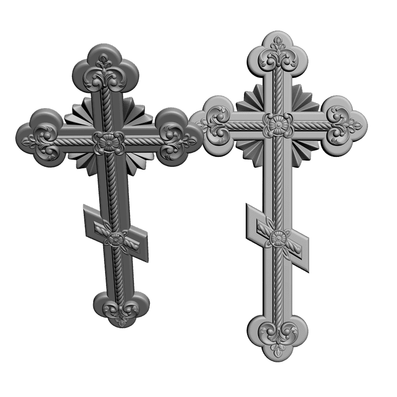 картинка Набор. 24 Детали иконостаса V2-013 3D-STL.COM