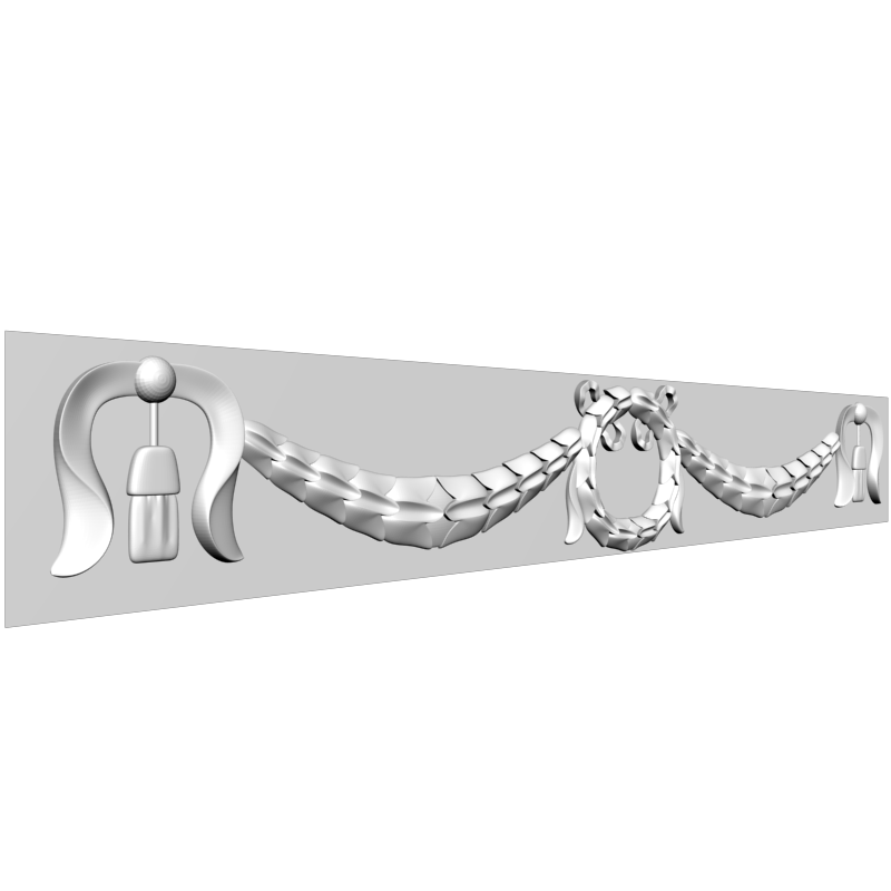 картинка Накладка резная D10-288 3D-STL.COM