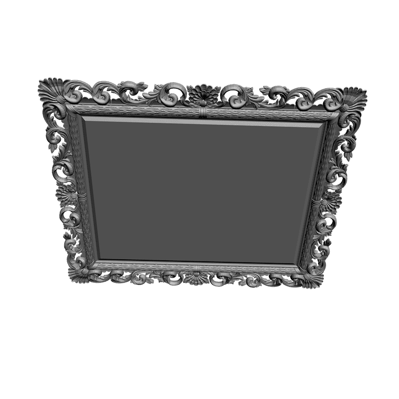 картинка Для картины рамка резная D14-162 3D-STL.COM