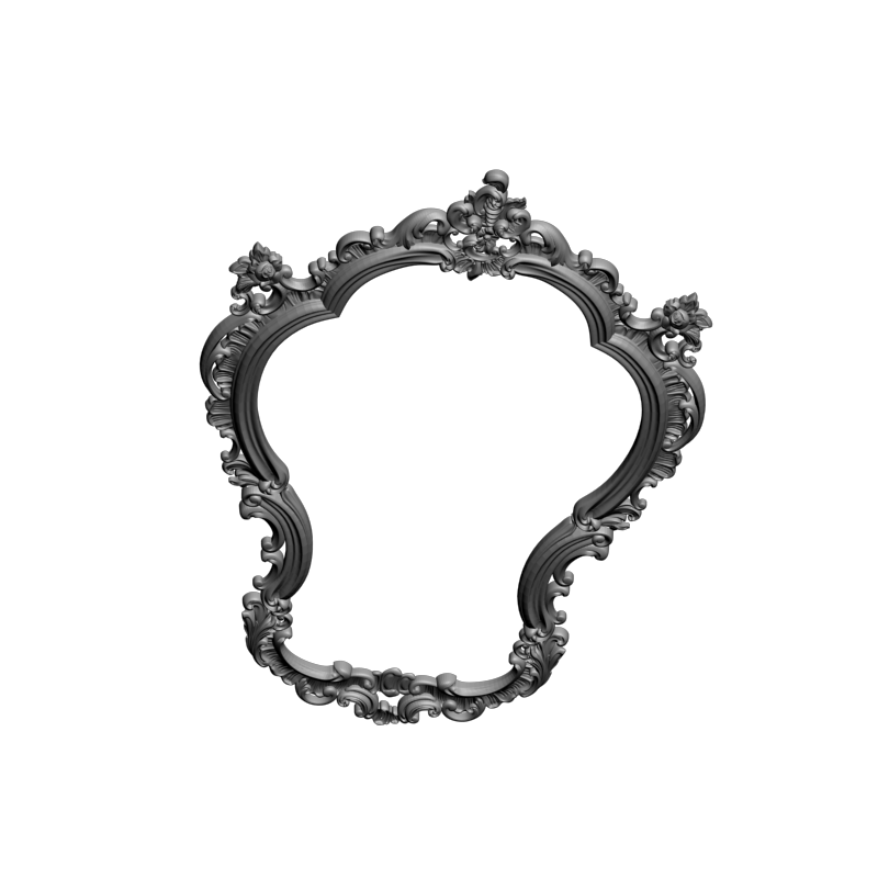 картинка Рамка резная D14-616 3D-STL.COM