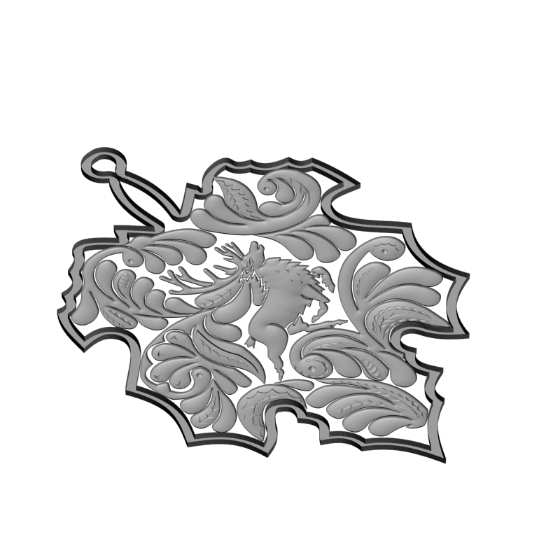 картинка Доска разделочная H5-130 3D-STL.COM