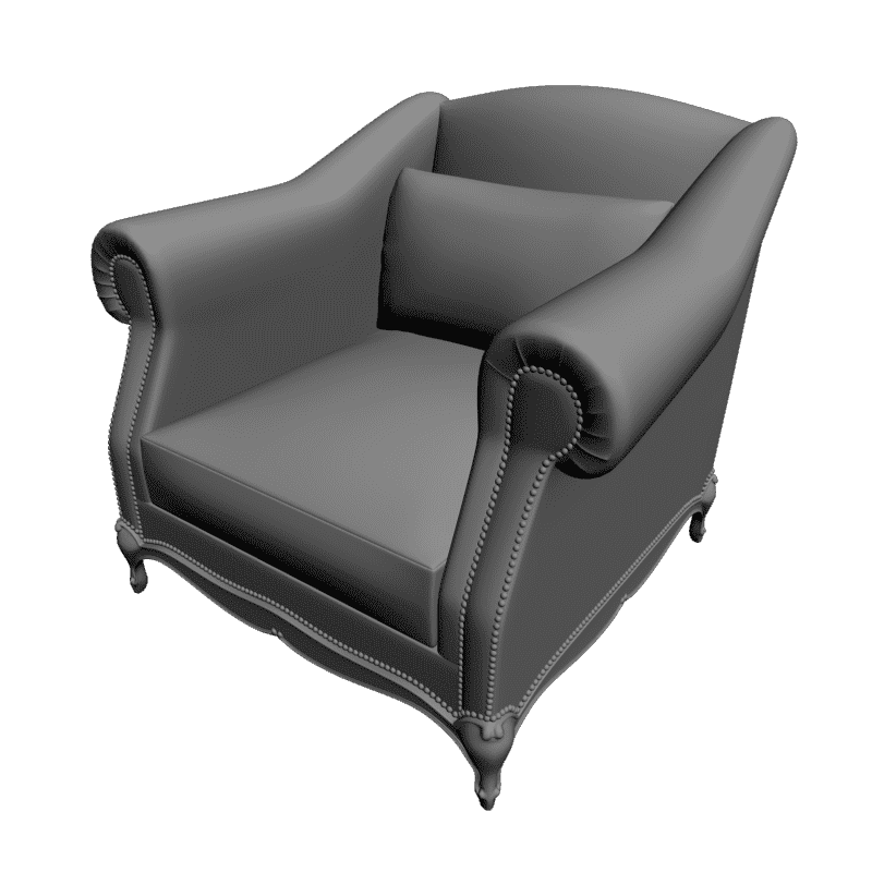 картинка Кресло M3-089 3D-STL.COM
