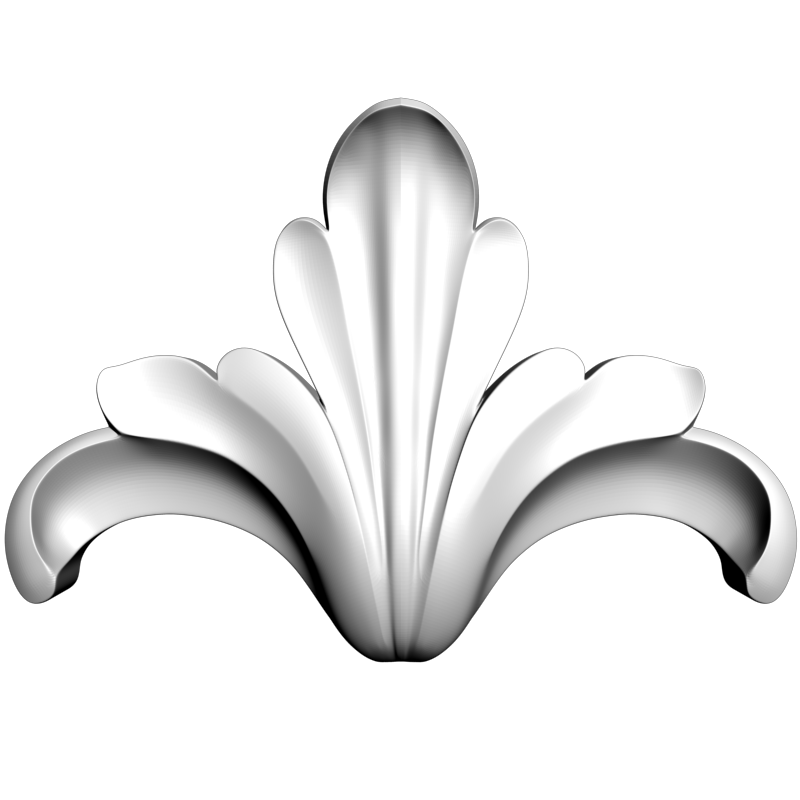 картинка Накладка резная D10-290 3D-STL.COM
