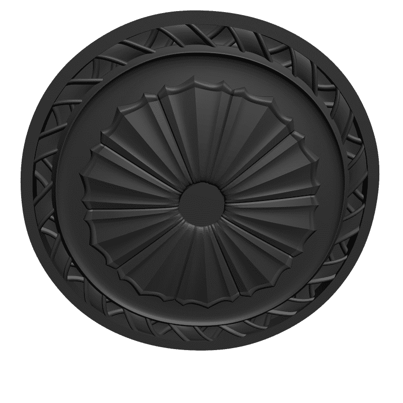картинка Розетка резная D16-099 3D-STL.COM