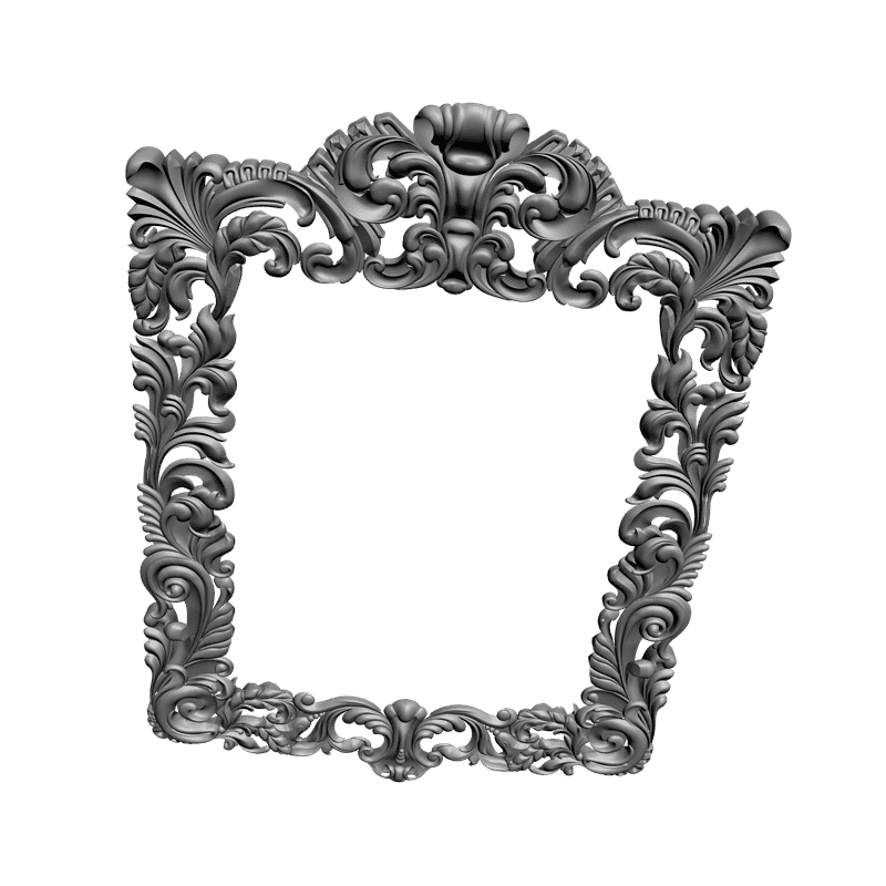 картинка Рама резная D14-017 3D-STL.COM