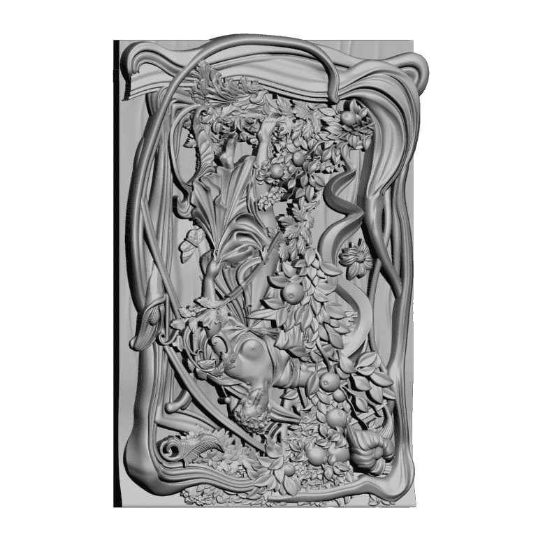 картинка Райский сад D12-436 3D-STL.COM