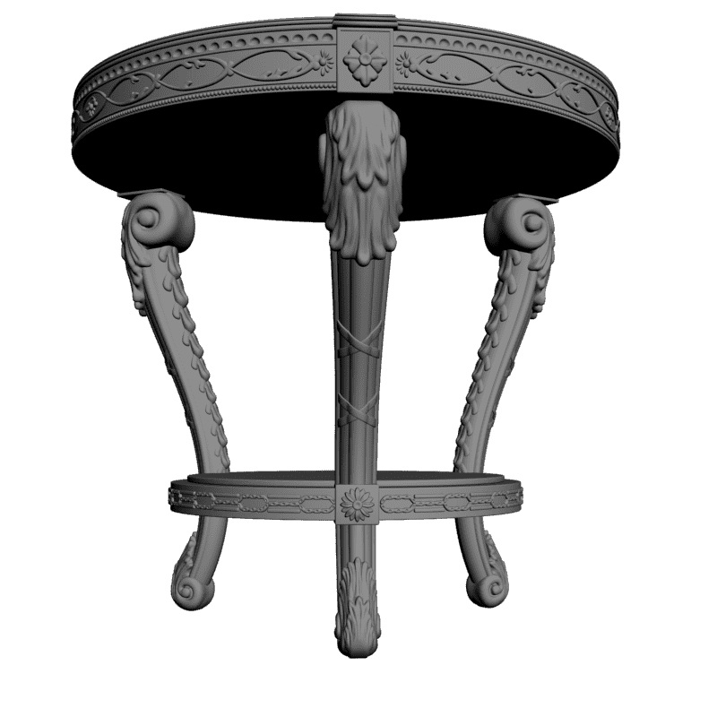 картинка Стол круглый M8-071 3D-STL.COM