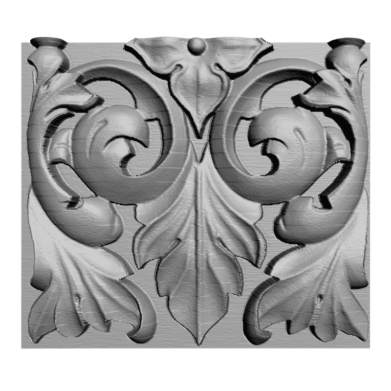 картинка Накладка резная D10-116 3D-STL.COM