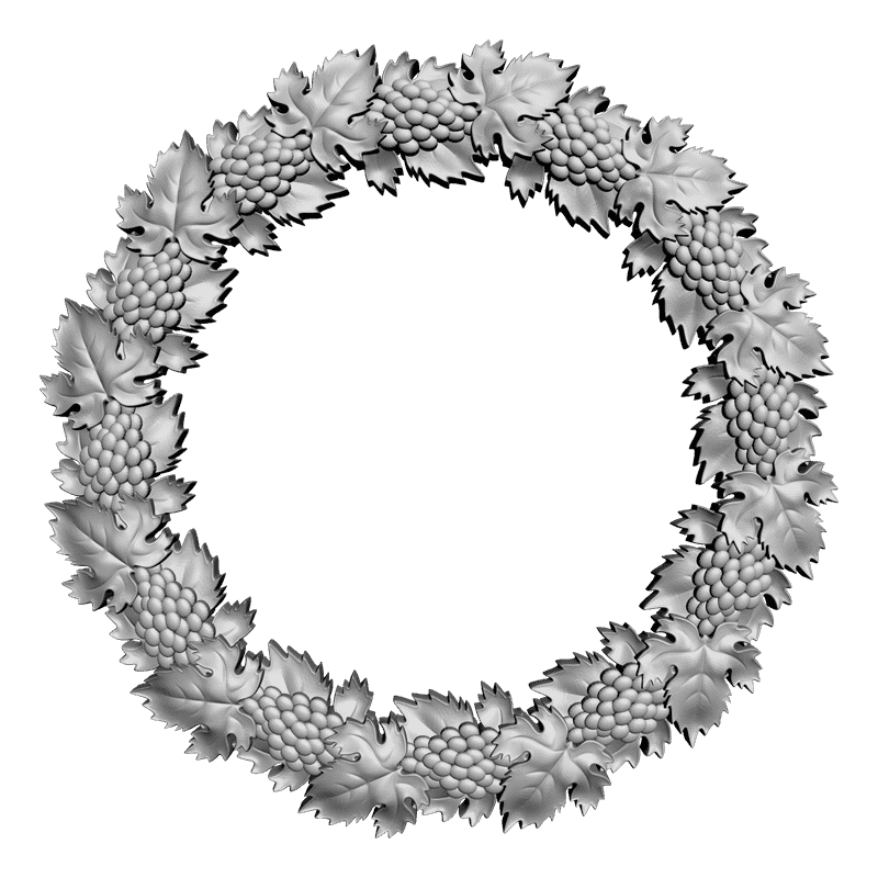 картинка Рамка резная D14-286 3D-STL.COM