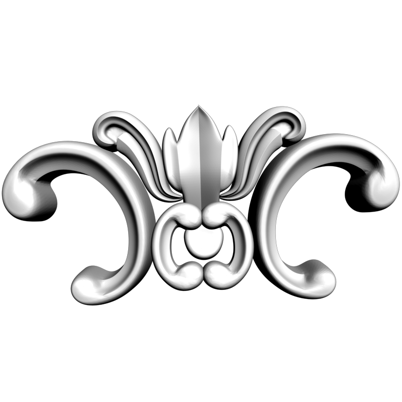 картинка Накладка резная D10-285 3D-STL.COM